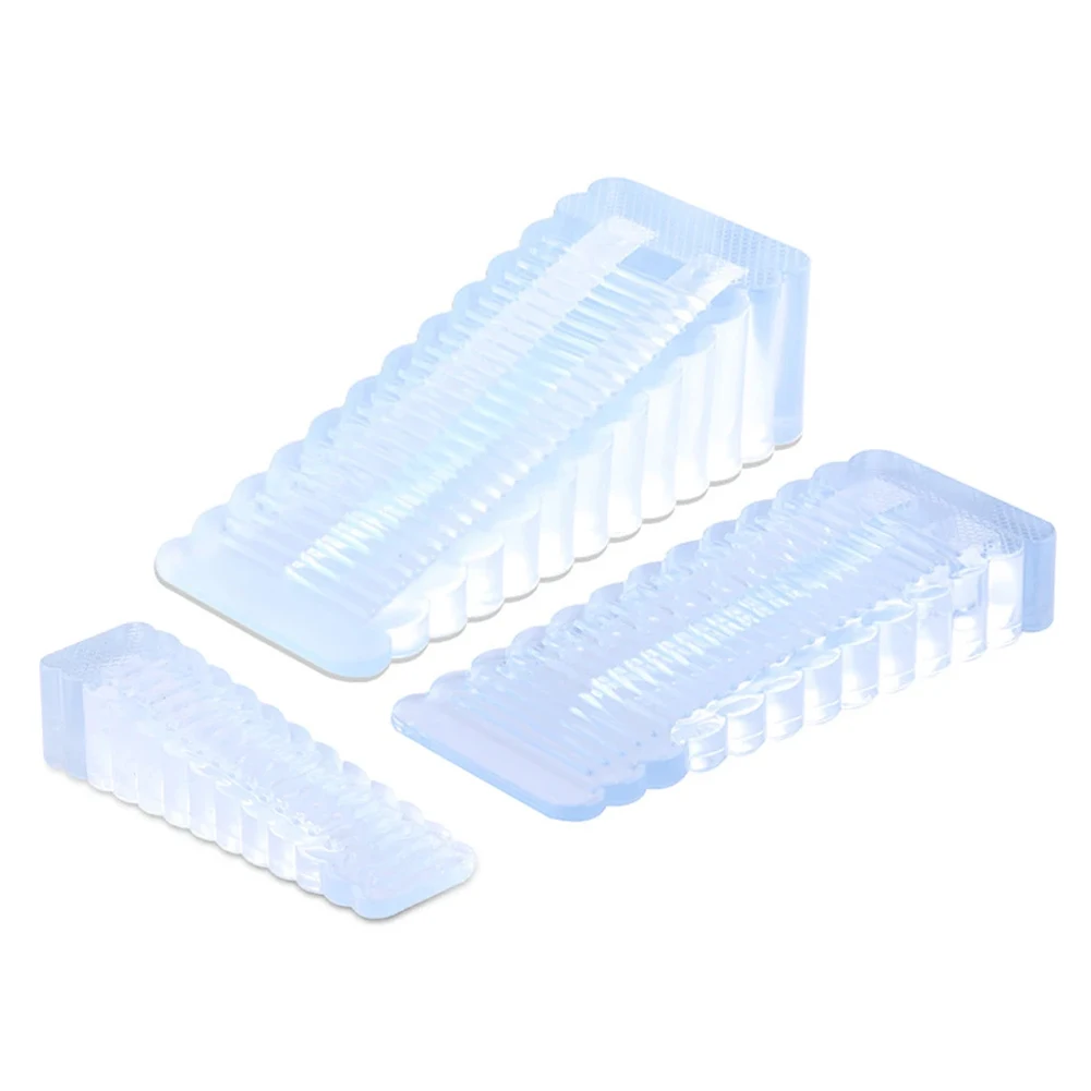 Door Stops Rubber Door Stopper Silicone Anti-collision Safety Door Stoppers Door Joints For Household Hardware Tools