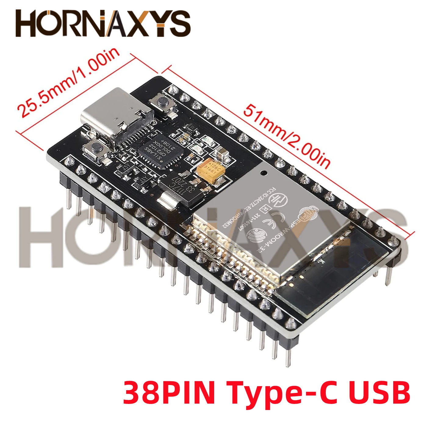 1-10 шт./ESP32 макетная плата Type-C CP2102 WIFI Bluetooth модуль двухъядерный беспроводной модуль ESP-WROOM-32 плата расширения 38Pin