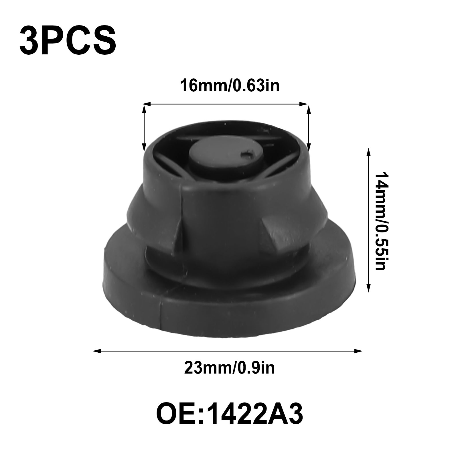3 個車のエアフィルターゴムインサートグロメット 1.6 HDI ディーゼル 1422A3 1422.A3 フードゴムガスケット部品簡単にインストール