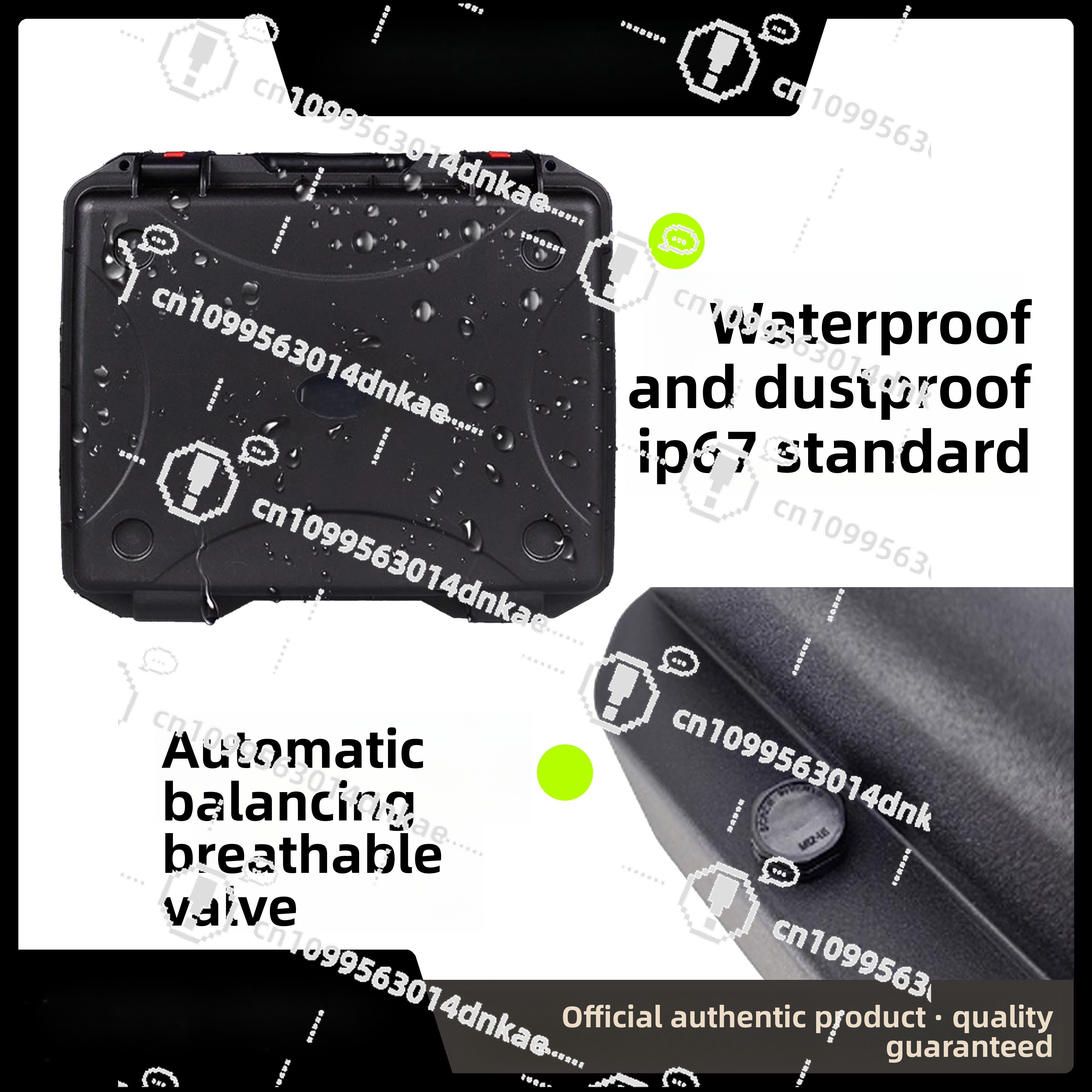 801 Combination Storage Box 8 Microphone 8 Fanny Pack Microphone Fanny Pack Headwear Earphone Monitor Performance Plastic