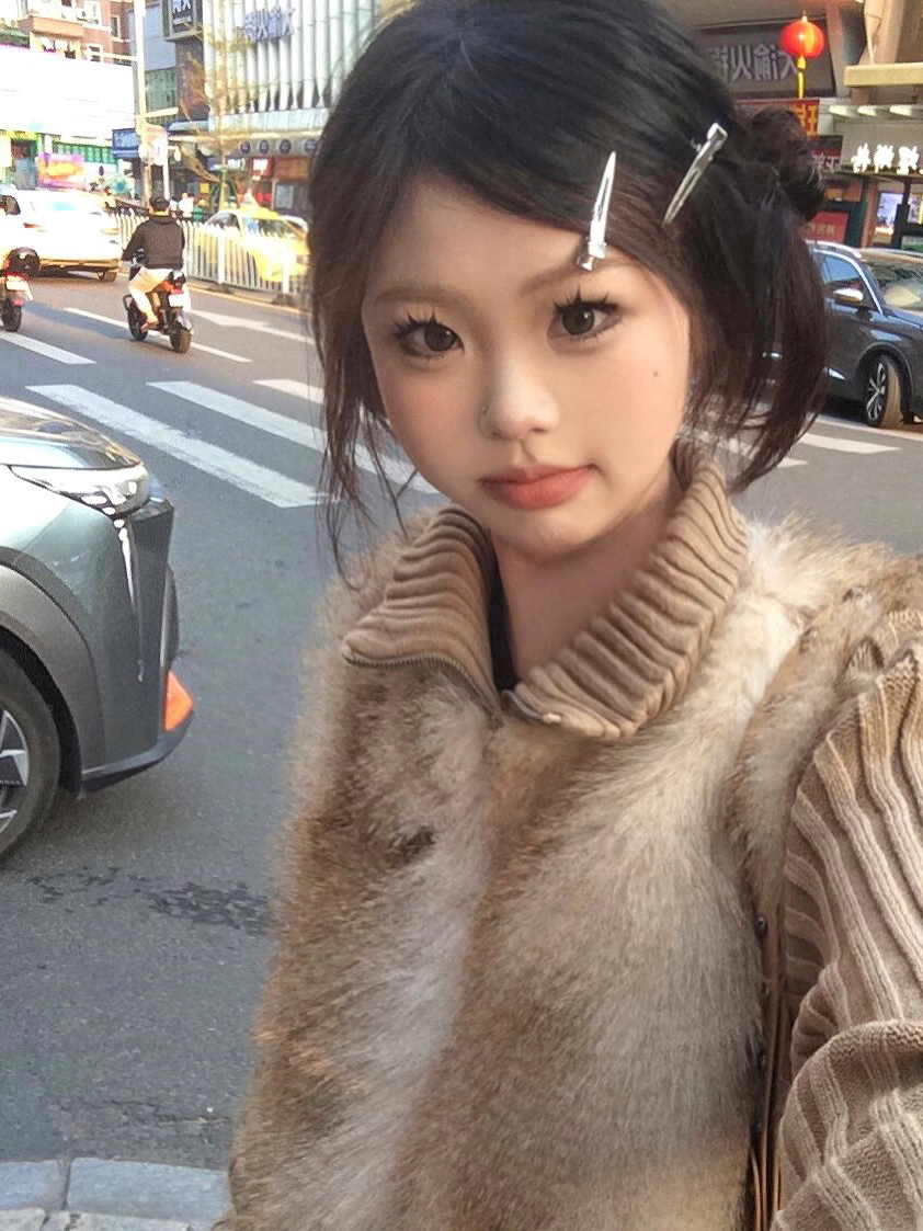 เสื้อโค้ทขนสัตว์เทียม2ชิ้นสำหรับผู้หญิง, เสื้อโค้ทแฟชั่นหญิง Y2k วินเทจฤดูใบไม้ร่วงฤดูหนาว