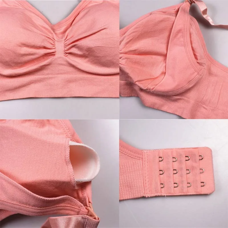 女性のための通気性のある大型マタニティブラ,薄いカップ,ママに最適,XL-3XL