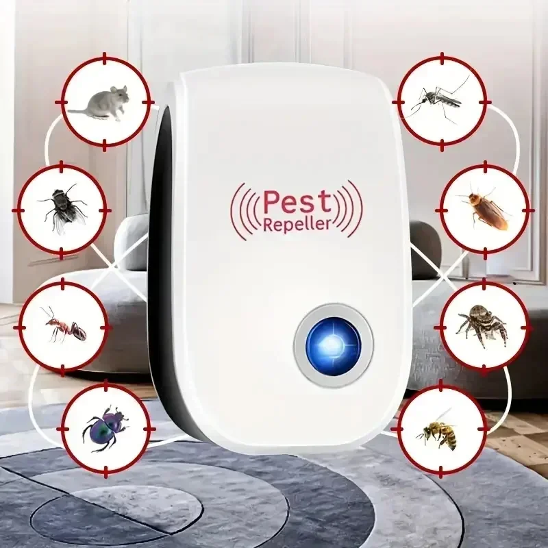 Ultraschall-Schädlingsbekämpfung-Plug-in – effmische Insektenbekämpfung für den Innenbereich für Mücken