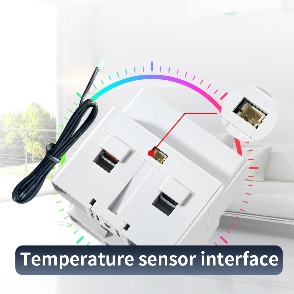 8 in 1 Energy Meter WIFI Power Meter Color Screen Phone APP Remote Control AC 170V~270V Voltmeter Voltage Amps Watt Kwh Meter