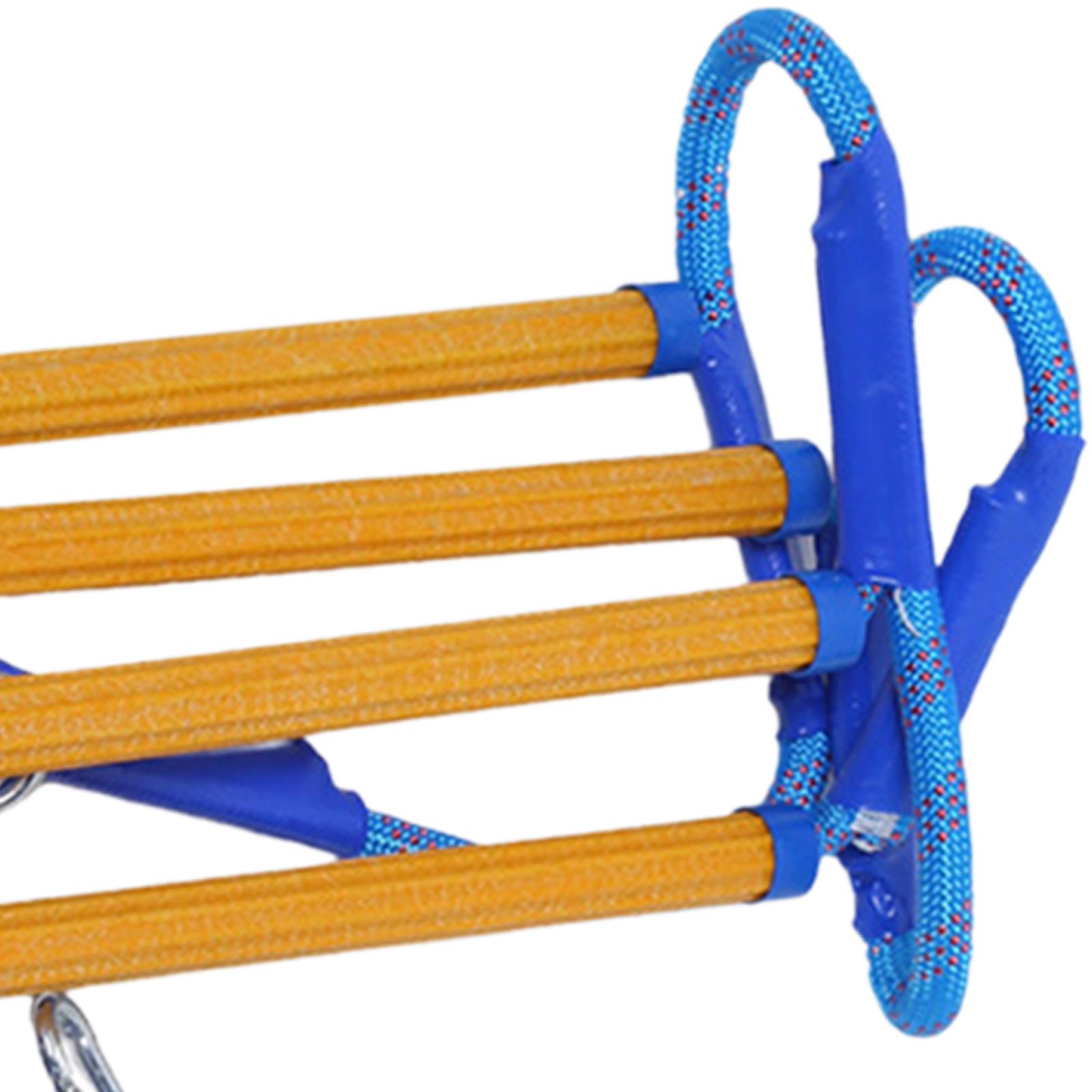 Corda de escada Fire Escape, Escalada forte, Pendurado para janela, Trilhos de varanda