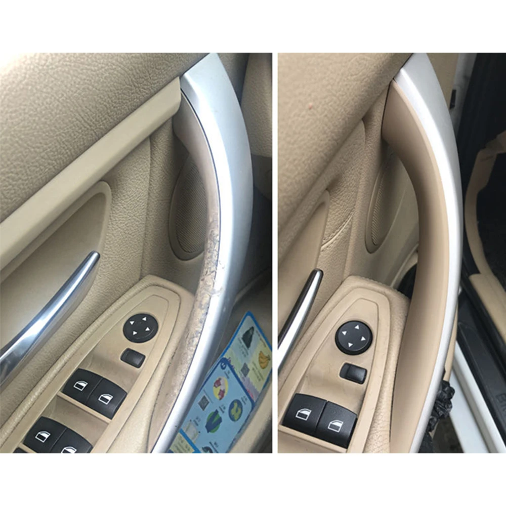 車のインテリアドアハンドル BMW F30 F31 F32 F34 F36 F80 F82 3 4 シリーズ 3GT ABS インテリアドアハンドルプル保護カバー