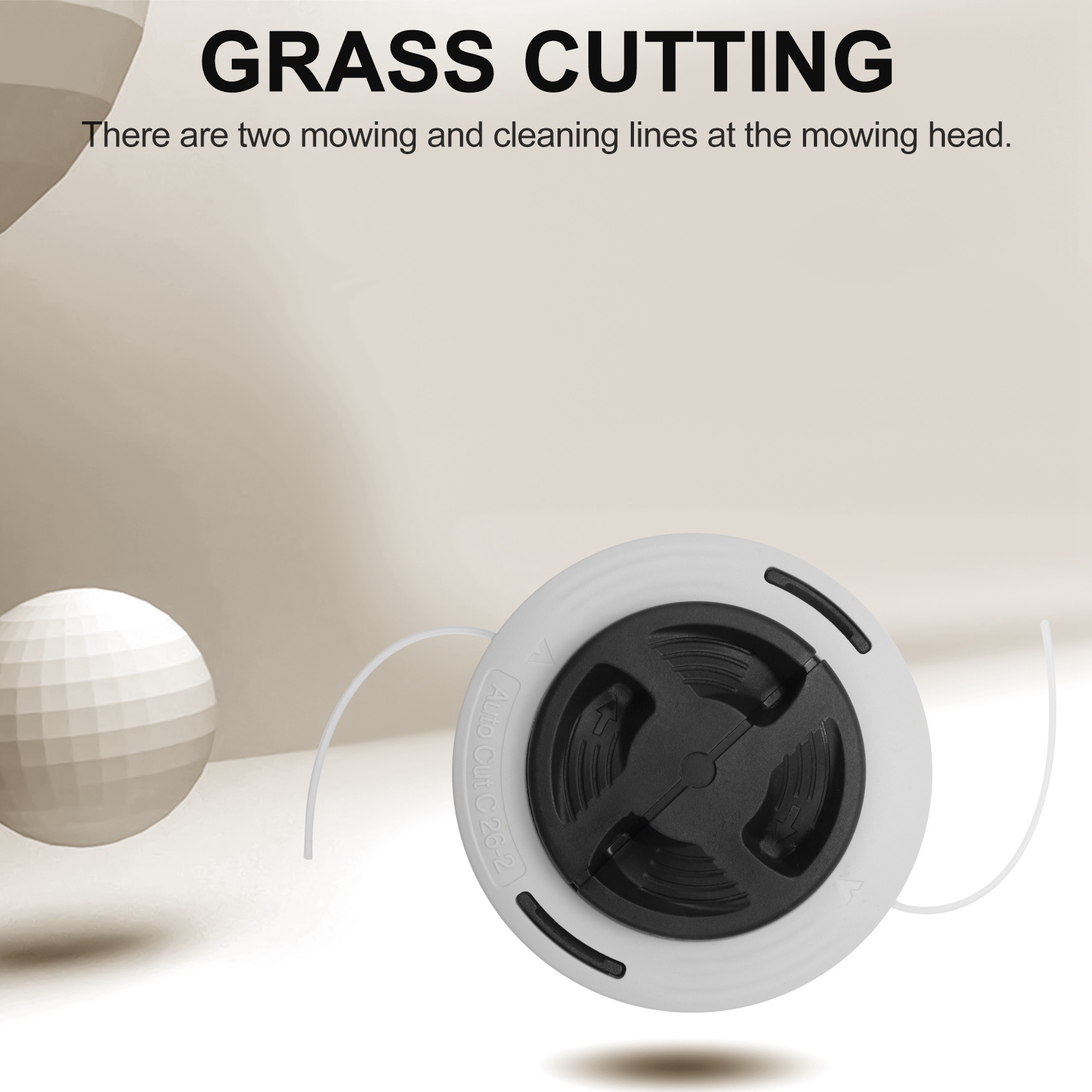 Auto Cut C26-2 Trimmer Kopf Ersatz für 55 56 70 94 91 131 240