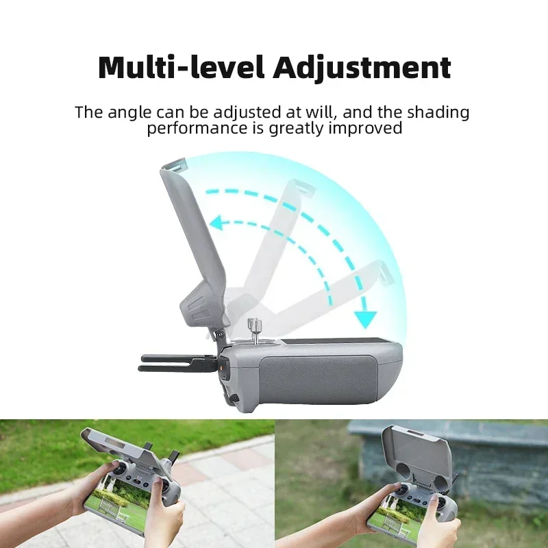 BRDRC Sun Hood Screen Protector Shell for DJI NEO/Flip/Mini 4 Pro/Air 3S Full Screen Protection for RC 2 Remote Controller