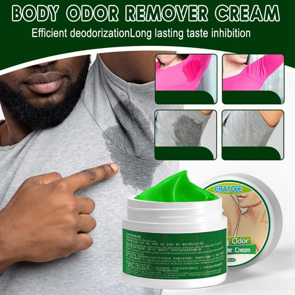 10g Odor Eliminator Effective Underarm Care Bleaching Aroma Refreshing Cream Lasting Effect Remove Odor Body Significant Cr F4M4