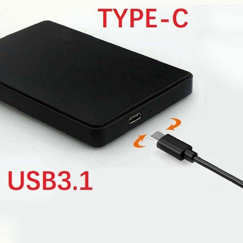 USB 3.0 HDD Enclosure 2.5" SATA HDD SSD External Hard Drive Case 5Gbps High Speed External Hard Drive Disk Box for PC Laptop