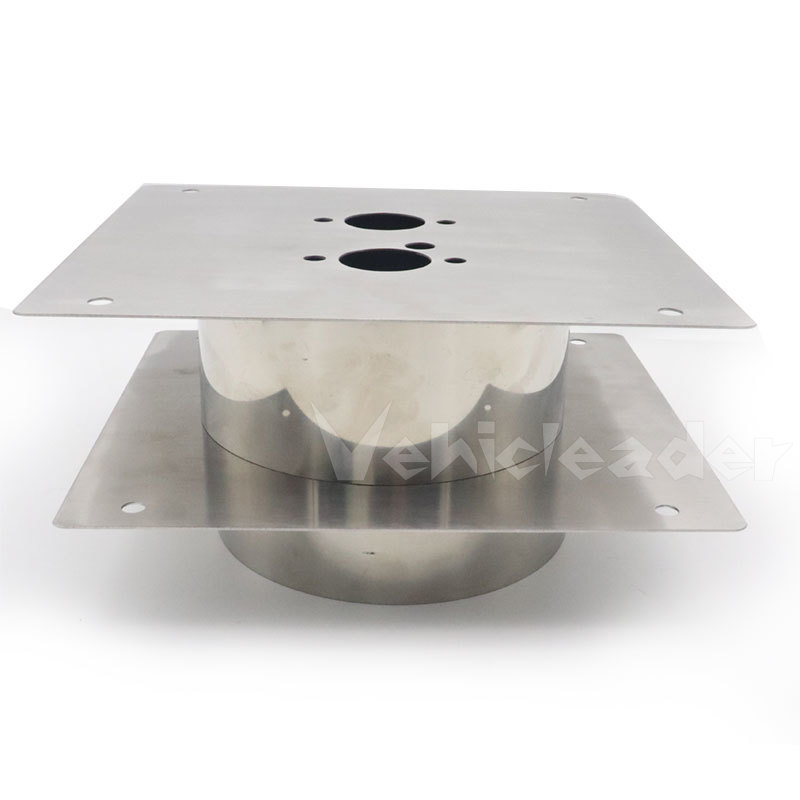 40 ミリメートル 60 ミリメートル空気ディーゼルヒーター中国ディーゼルヒーター取付プレートステンレス鋼タレット平面 Eberspacher ベバストヒーター