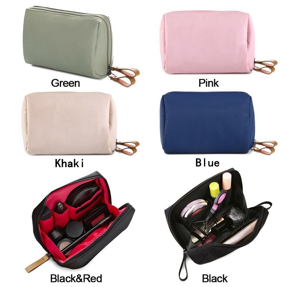 Wasserdichte Lippenstift-Packung mit großem Fassungsvermögen, Dacron-Make-up-Tasche, neue, in mehreren Farben getrennte Kosmetiktasche, Heimtextilien