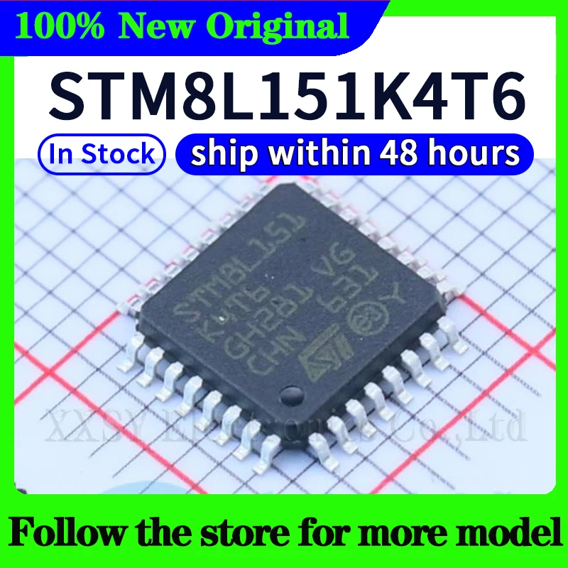 STM8L151C8T6 STM8L151C6T6 STM8L151K6T6 STM8L151K4T6 STM8L151G6U6 STM8L151C8U6 STM8L151R6T6 STM8L151R8T6 In stock 48 hours ship