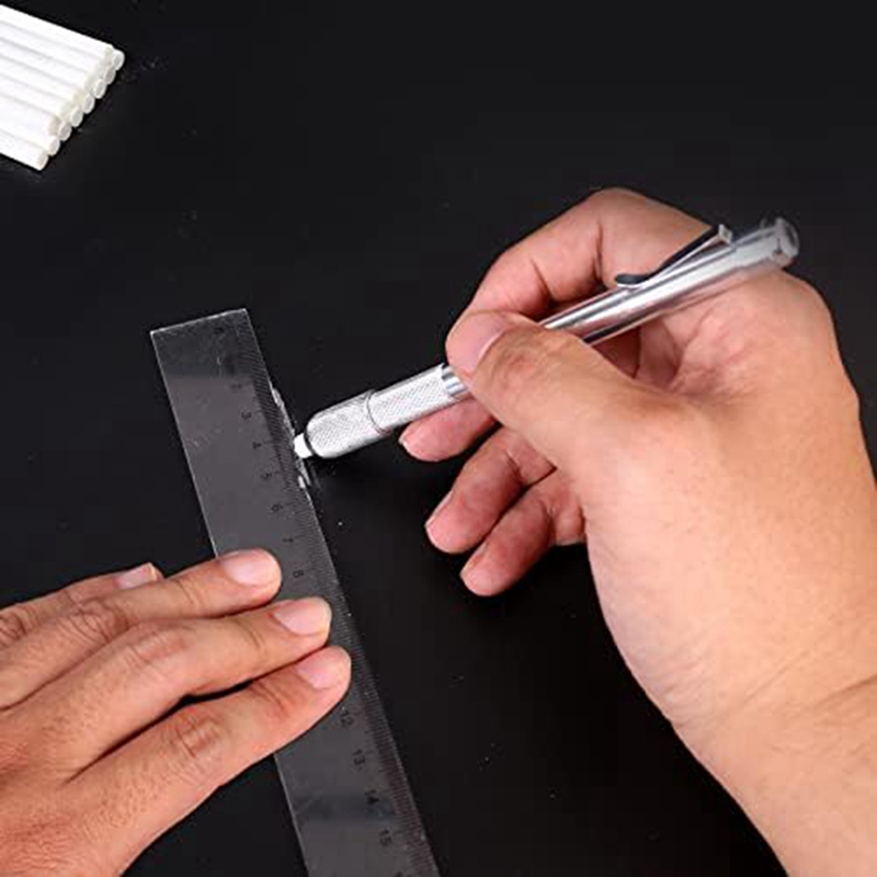 溶接ツール用の丸い研磨マーカー、アルミニウムおよび鋳鉄、リフィル、2パック、2パック