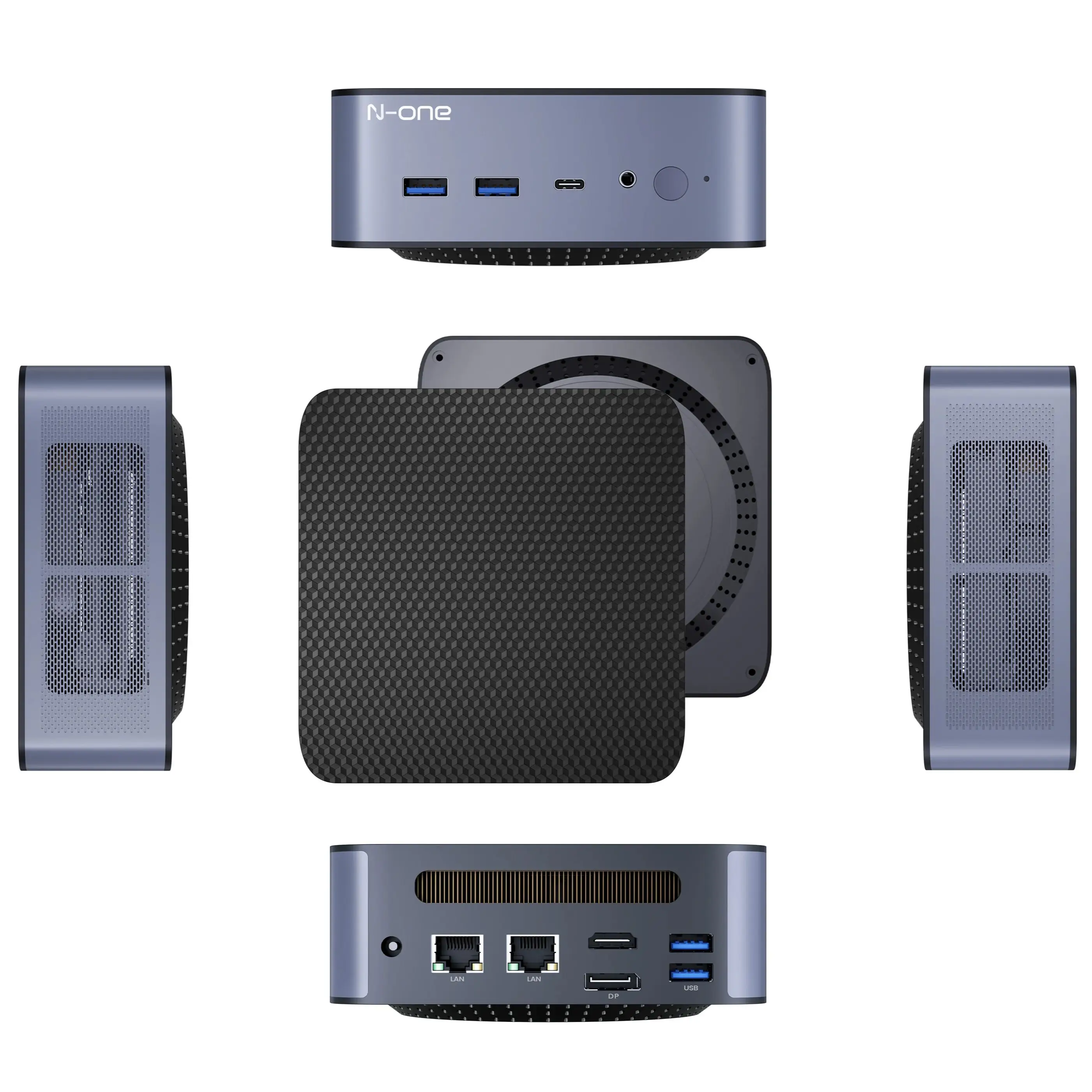 N-one NPC Pro+ Mini PC AMD Ryzen 7 8745HS Windows 11 Pro Mini computer 32GB DDR5 1TB SSD 2.5G RJ45 Wi-Fi 6 BT5.2 Desktop Compute
