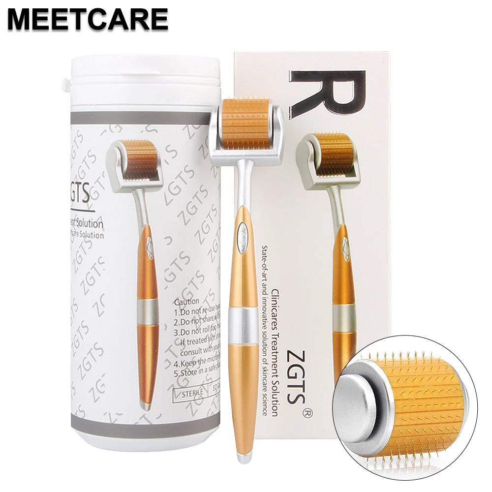 Hydra Derma Roller Dermaroller 192pin igła mikroigła do pielęgnacji twarzy odrastanie włosów wzrost brody leczenie wypadania włosów wielokrotnego użytku