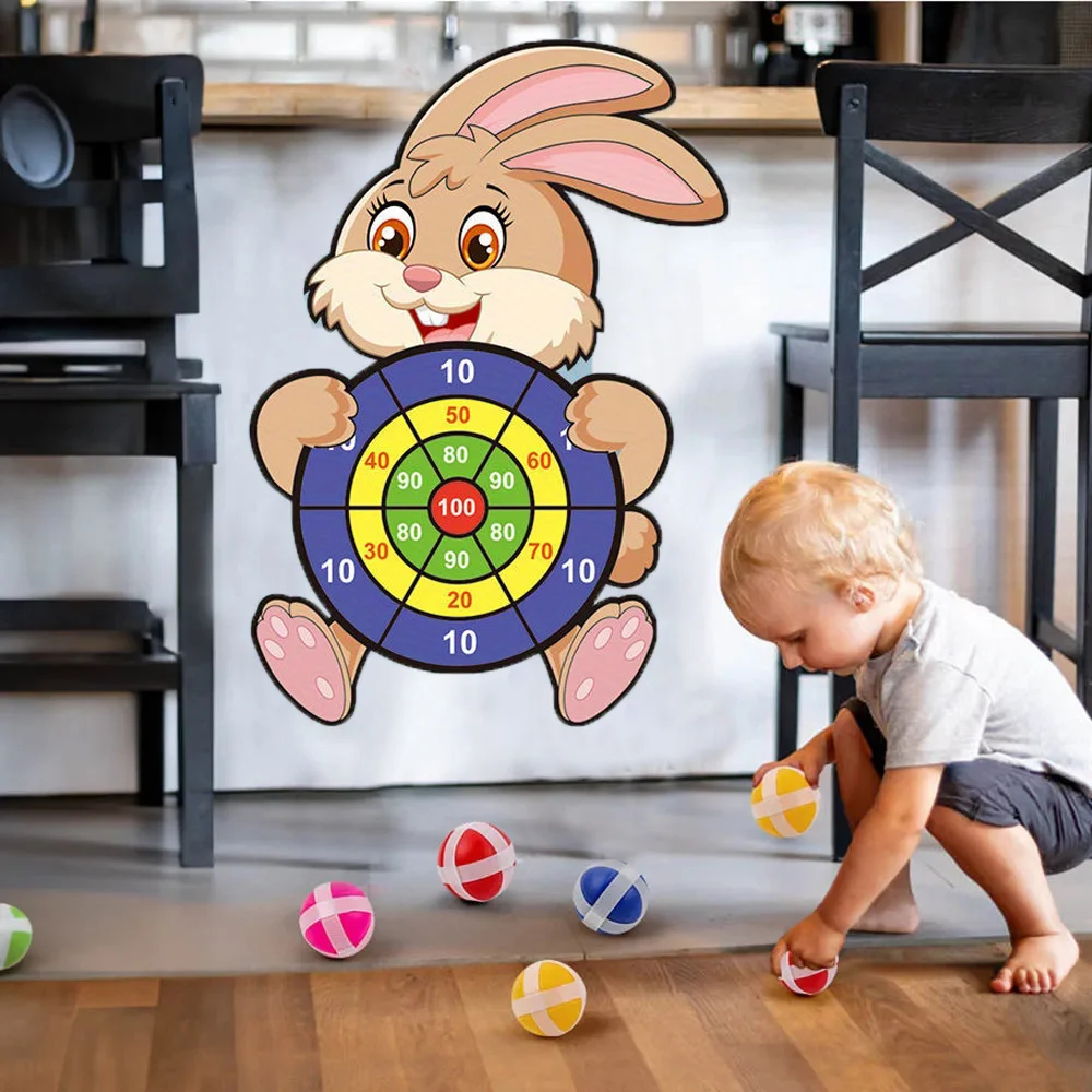 Giochi educativi Bersaglio per freccette Giocattolo per bambini Stickey Ball Dart Sport al coperto Giochi Montessori per bambini Regali per bambini giocattoli per bambini