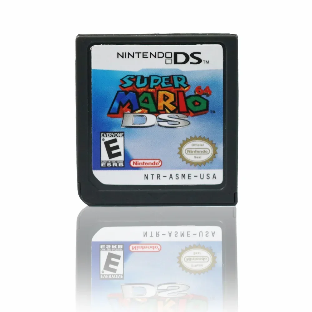 Mario Series DS เกมใหม่ Super Mario Bros คอนโซลวิดีโอเกมการ์ด Mario Kart DS Mario Party DS การ์ดสําหรับ NDSL 2DS 3DS