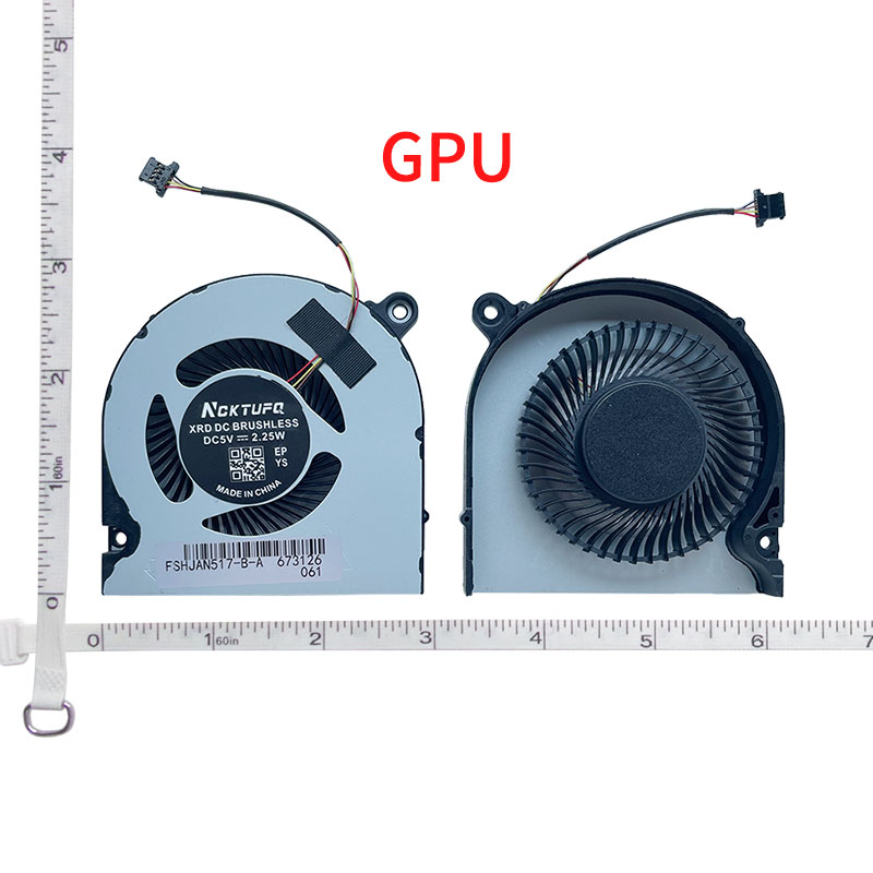 Ventilador de refrigeración de CPU GPU de 5V para Acer Nitro 5 AN515-43 AN515-54 AN517-51 Nitro 7 AN715-51 N18C3 Aspire A715-74G A715-75G -55XU N19C5