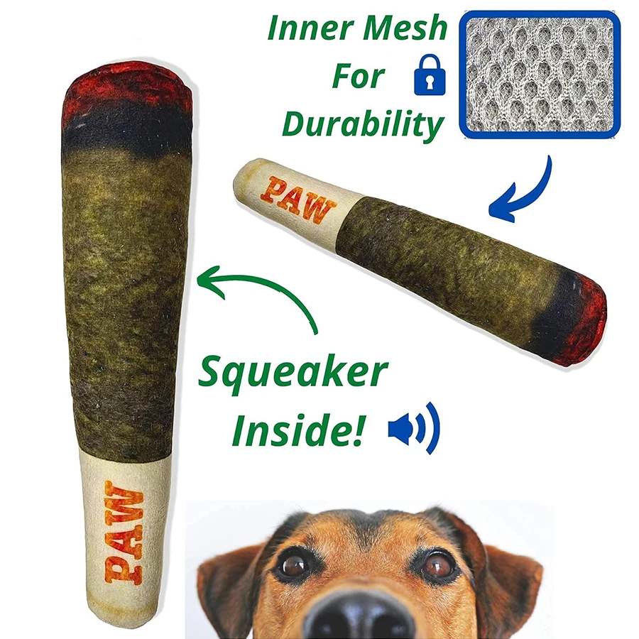 Plush Squeaky Toys for Dog, Cute Stuffed Birthday Gifts, Small and Large, Medium