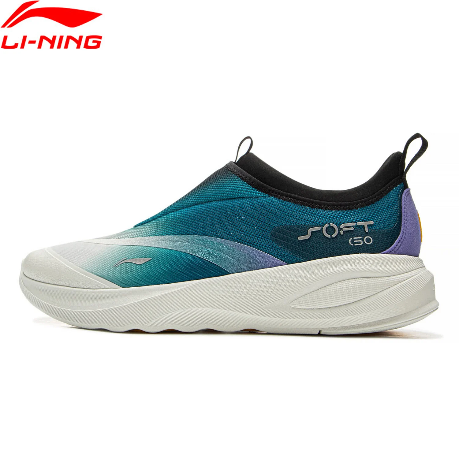 Li-Ning-chaussures de marche confortables GO 2 pour hommes, confortables, à enfiler, chaussures de sport décontractées AGLV005