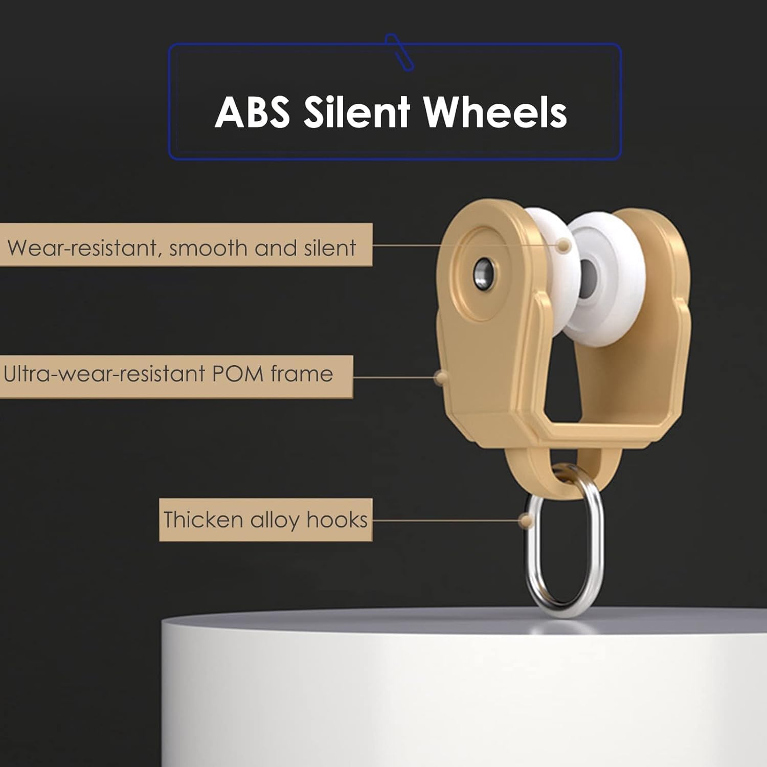 de techo curvado resistente para cortina – Sistema de riel divisor de habitación de aluminio flexible (A, 4 m) para el hogar, de