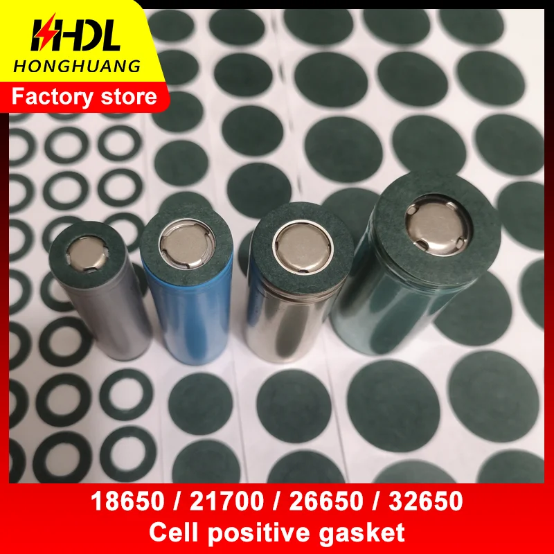 Bộ 100 18650 21700 Pin Li-ion Cách Nhiệt Gioăng Lúa Mạch Giấy Bộ Pin Cell Cách Điện Keo Cá Điện Cực Cách Nhiệt Miếng Lót