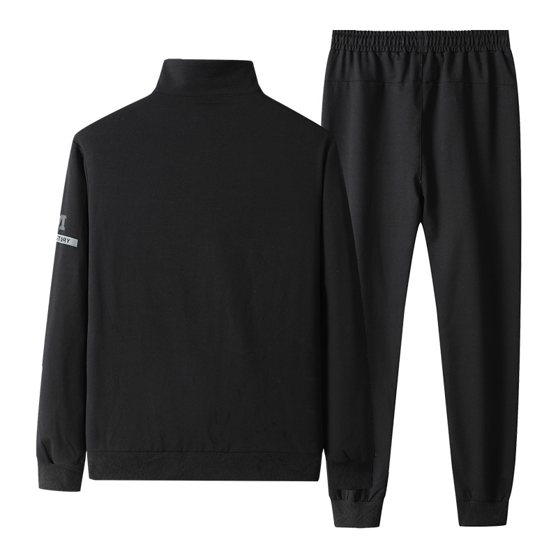 ฤดูใบไม้ผลิในฤดูใบไม้ร่วงผู้ชายสบายๆกีฬา Joggers 2ชิ้น Tracksuit ชุดบุรุษกีฬาพิมพ์ชุด Sweatpants เสื้อชายขนาดใหญ่7XL