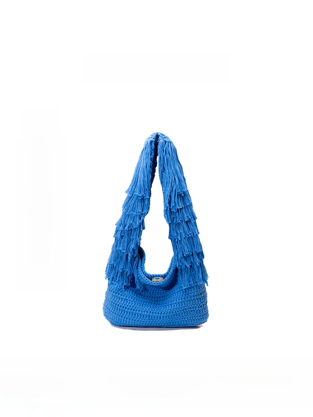 Hanrted grande capaci bolsa de ombro feminina hellowin design original malha lã fio saco tecido macio viagem casual