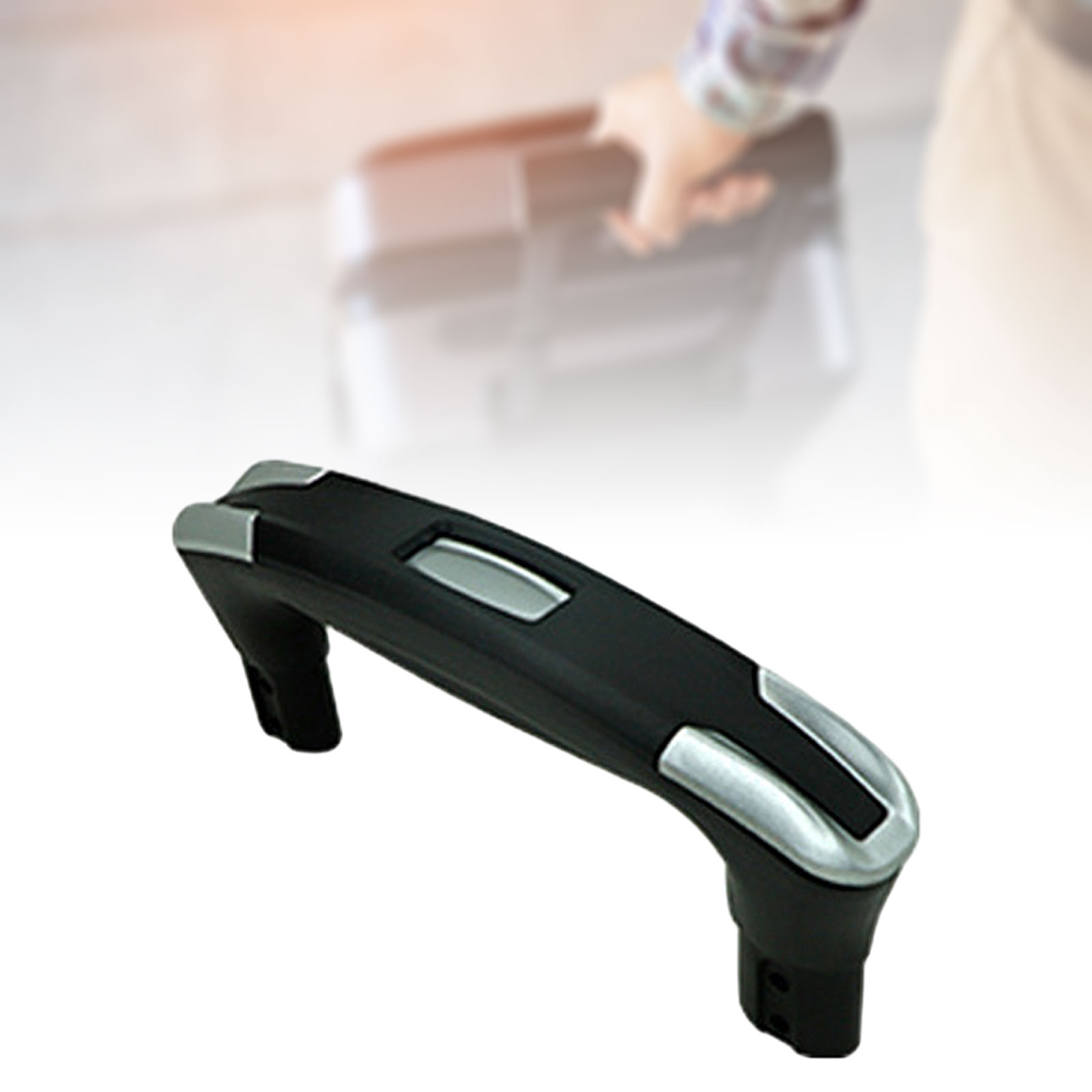 Luggage Handle Easy to Install Strong Bearing Capacity Rolling Luggage Wear Resistant for Pull Out Rod Carrying Case Handle