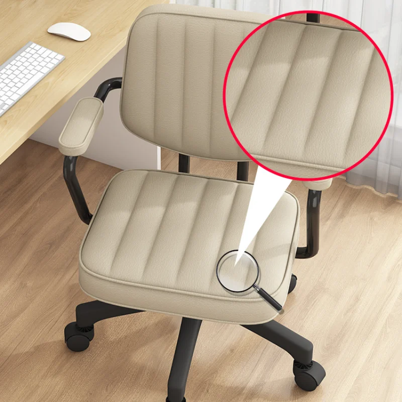 Office Chair Sedentary and Comfortable Ergonomic Chair Rise and Fall Revolve Computer Armchair Household Study Gaming Chair