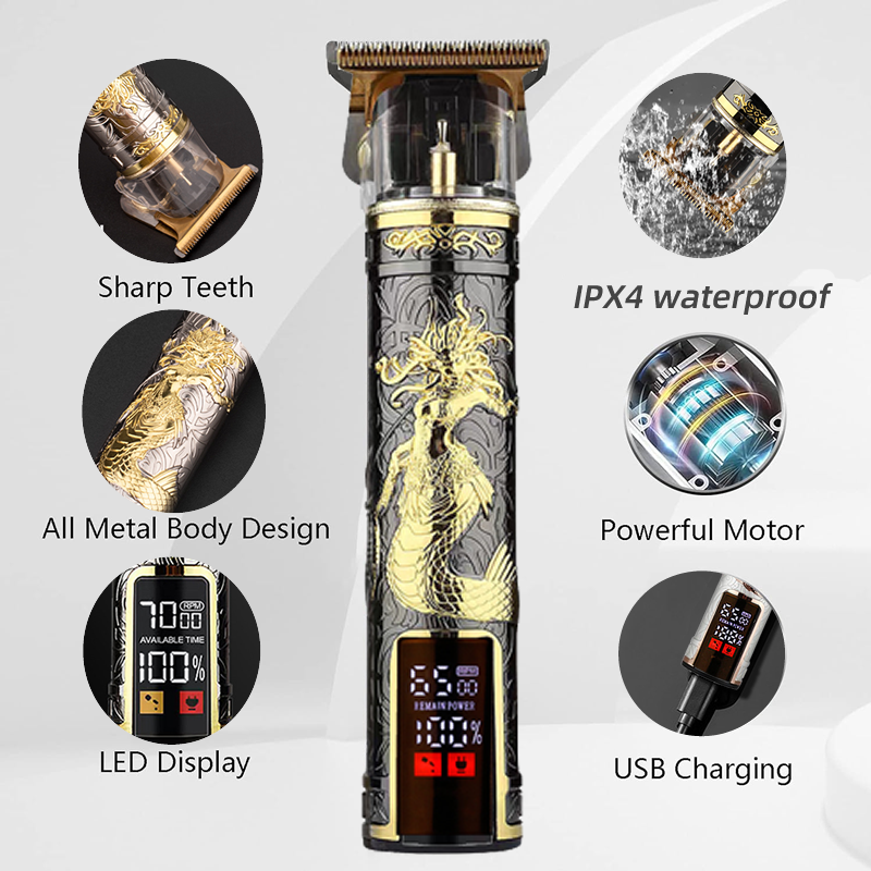 Nowość w maszynie do ścinania włosów trymer fryzjerski męska golarka elektryczna dla mężczyzn maszyna do strzyżenia brody Barbershop maszynka do golenia