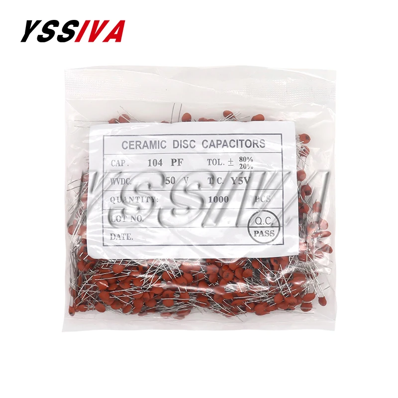 Керамический конденсатор 50 В 1 пФ ~ 100 нФ 0,1 мкФ 104 4,7PF 10PF 22PF 33PF 47PF 100PF 101 220PF 221 330PF 470PF 1NF 103 47NF 473