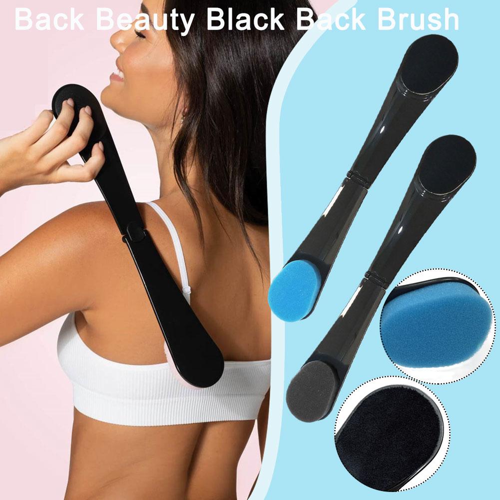 Lotion Applikator Selbst Sonnenschutz und Bräunung zurück Applikator Stick tragbare faltbare streifen freie Sonnenschutz zurück Applikator