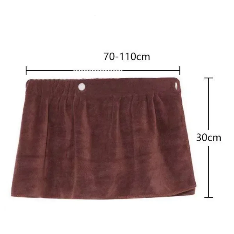 Asciugamano da bagno da uomo può essere indossato Pantaloncini giapponesi Stile Homewear Asciugamano da spiaggia Asciugamano da bagno con assorbimento d'acqua con bottoni in un unico pezzo