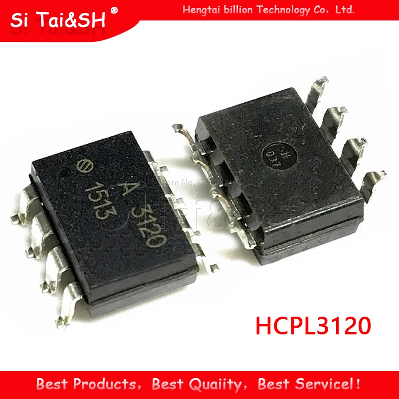 10PCS HCPL3120 HCPL-3120 A3120 SMD FOD3120 ข้อมูลระบบ