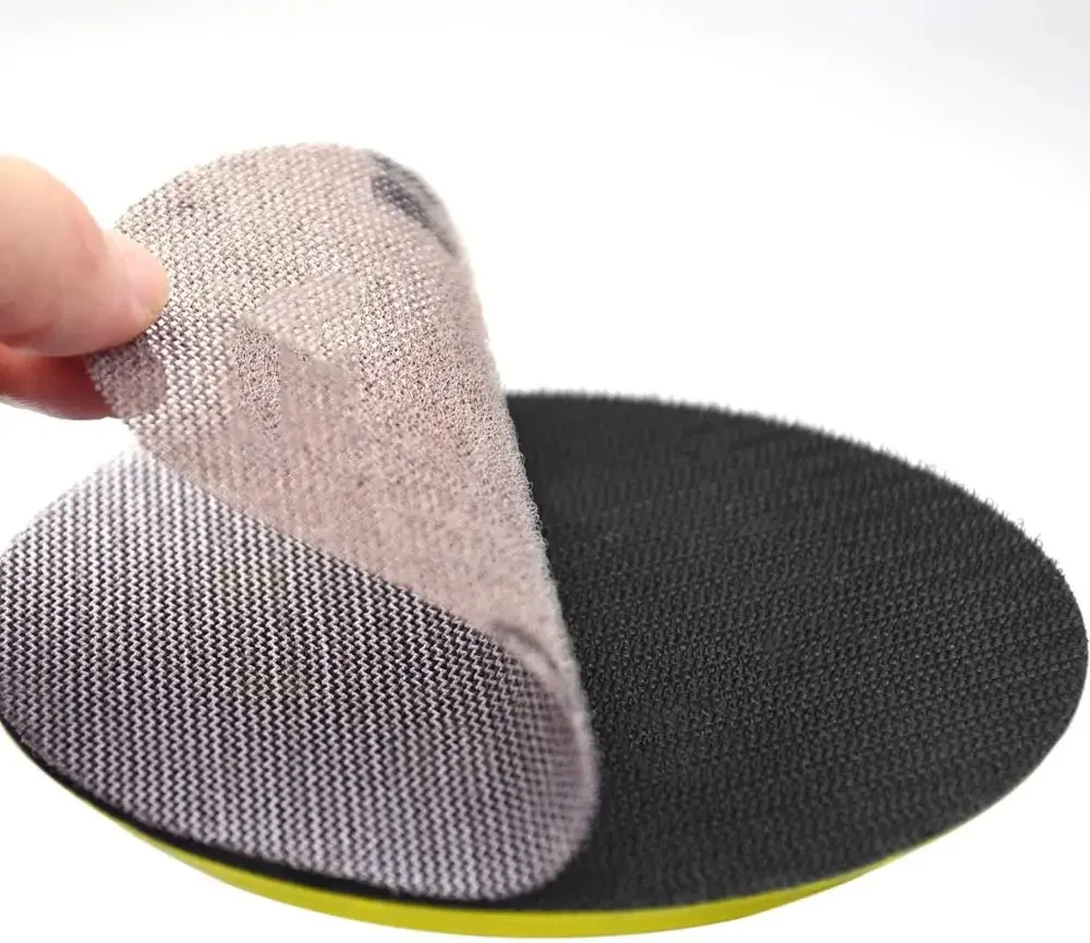 15pcs 5inch Hook & Loop Abrasive Dust Free Grid Sanding Paper Anti-Blocking Grinding Sandpaper for Car 125mm Mesh Sanding Discs