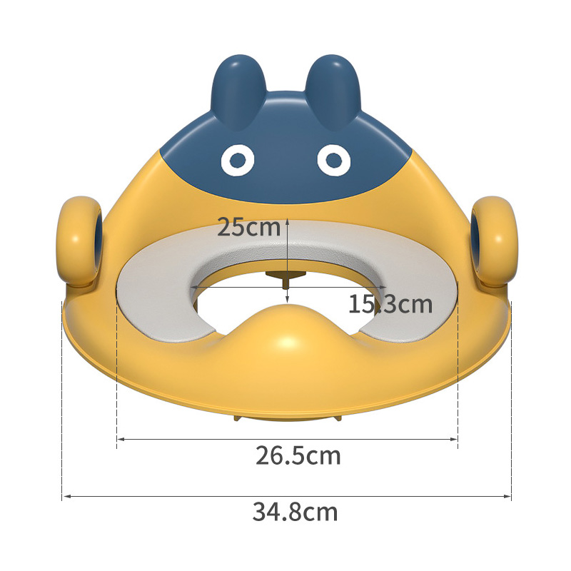 Детское сиденье для унитаза в горшке с подлокотником