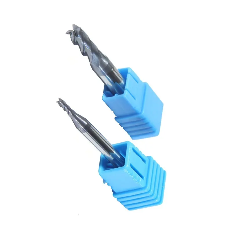 ZGT Endmills Hợp Kim Carbide Thép Vonfram Dao Phay Cấp Cối Xay HRC50 4 Sáo 4Mm 6Mm 8Mm 10mm 12Mm Cắt Kim Loại Dụng Cụ Xay