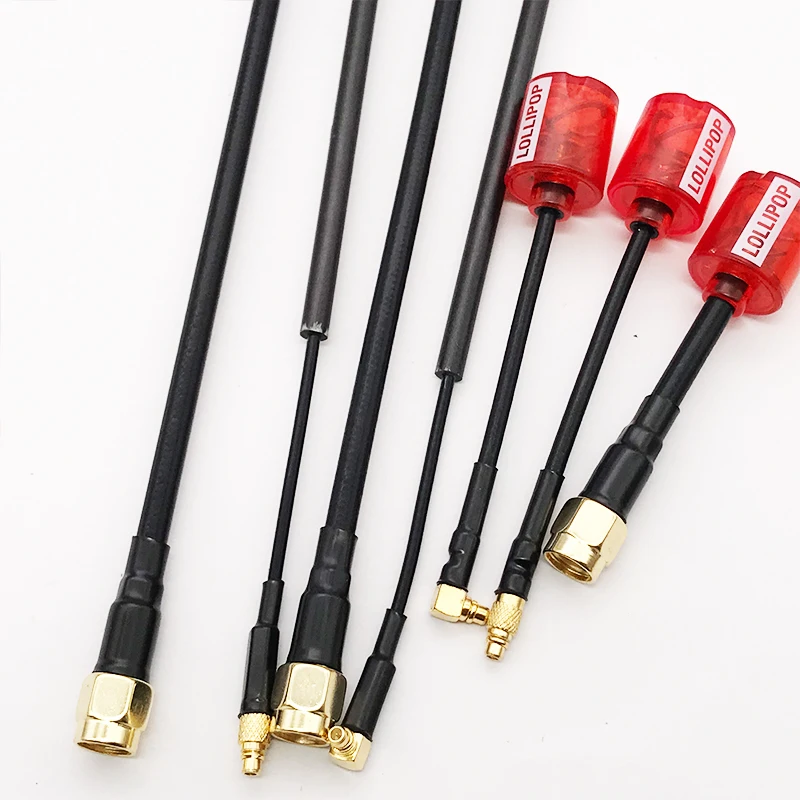 Micro Lollipop5 RHCP 5.8G Antenna High Gain 2.8Dbi SMA/RP-SMA/MMCX/UFL Antenna For RC FPV Drone Transmitter Receiver Model Part