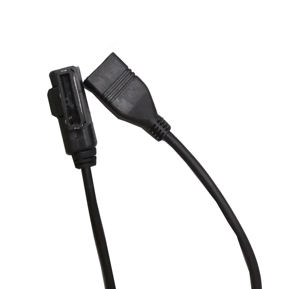 Cho Xe Audi A3 8V S3 A4 B6 B7 B8 A6 C6 C7 Q7 Cho VW Golf 6 Passat Xe Ô Tô phương Tiện Truyền Thông Giao Diện AMI MMI USB Cáp AUX Âm Nhạc Media Adapter