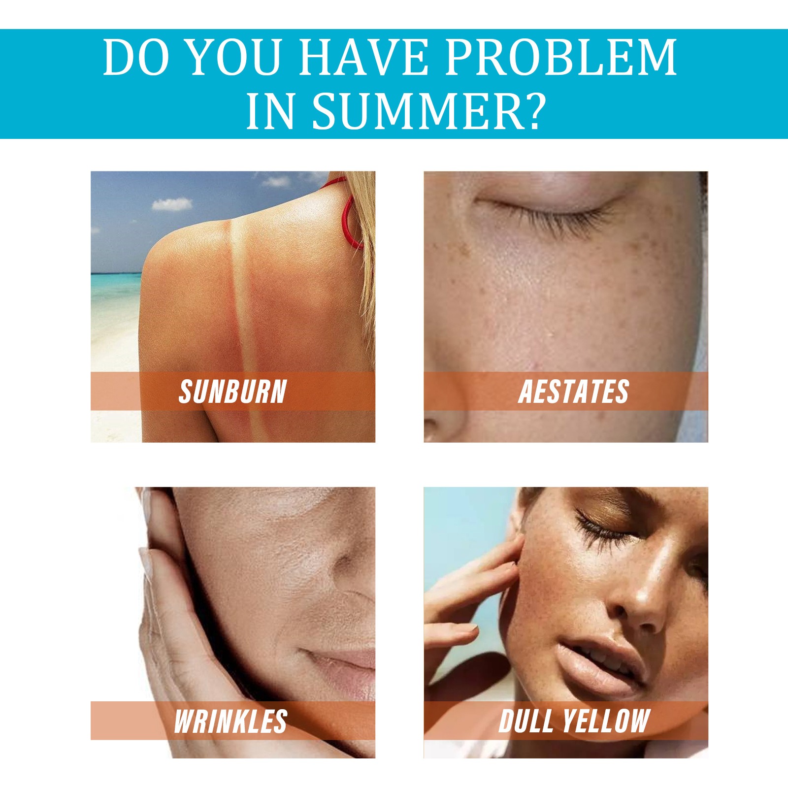 SPF50+ Facial Sunscreen for All Skin Types Waterproof Lightweight Effective  Resistant Long-lasting Moisturizing Sunscreen Stick