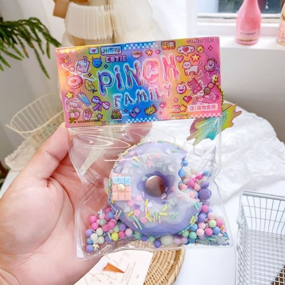 Taba Squishy Cake Donut игрушка для снятия стресса, очень большие сенсорные игрушки для детей и взрослых, расслабление тревоги, сжимаемый подарок