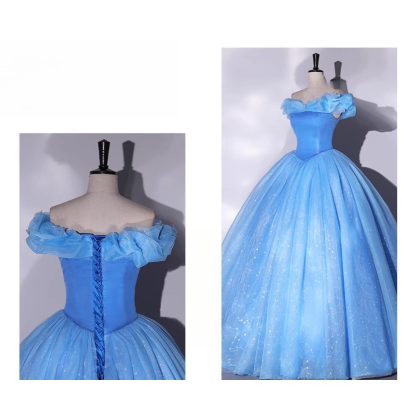 Бальное платье с открытыми плечами, Vestidos, модное блестящее платье Золушки для дня рождения