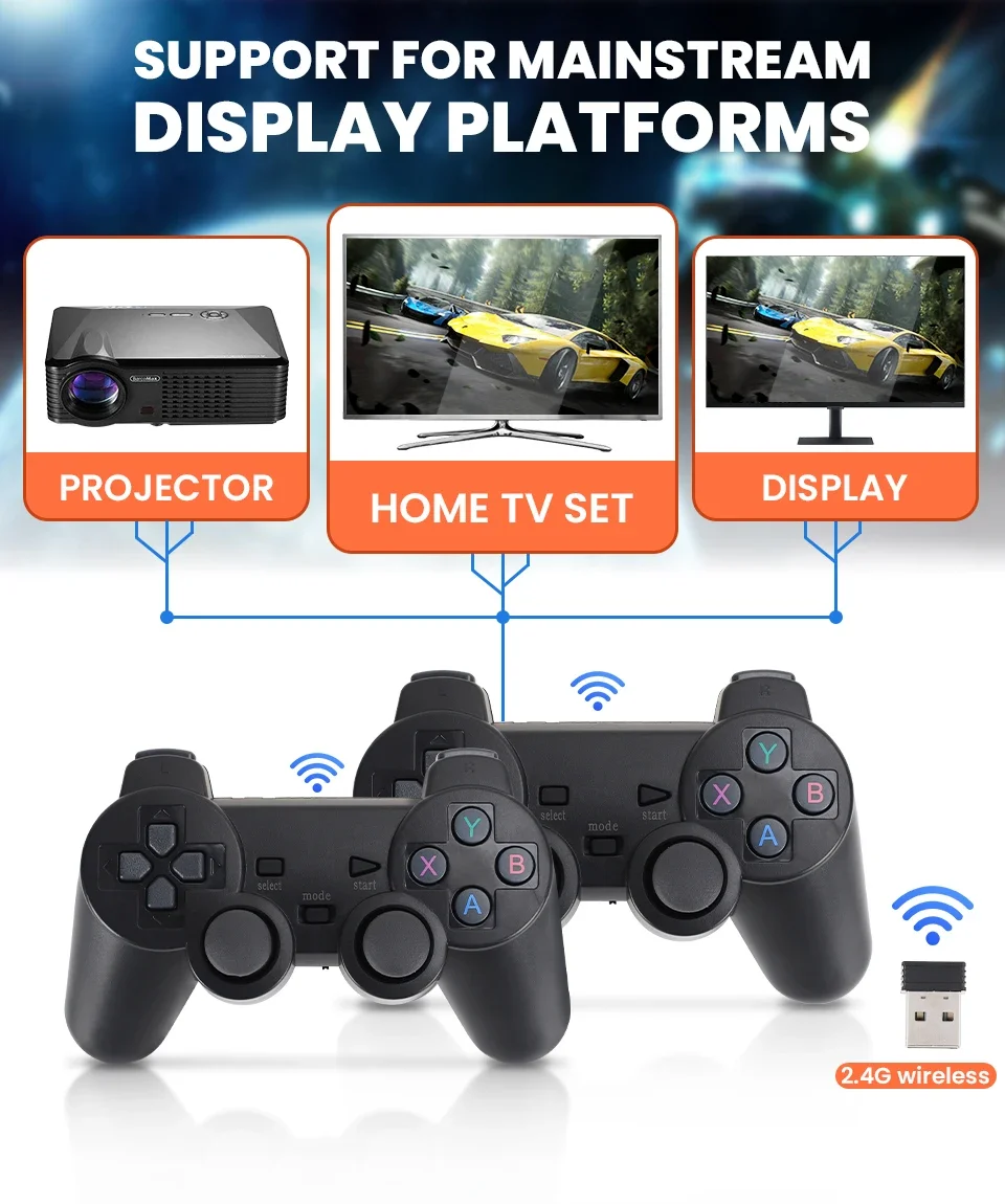 BOYHOM X2 Plus 256G 58000 jeu 4K lecteur de jeu 3D HD rétro Console de jeu vidéo contrôleur sans fil TV 50 émulateur pour enfants cadeaux