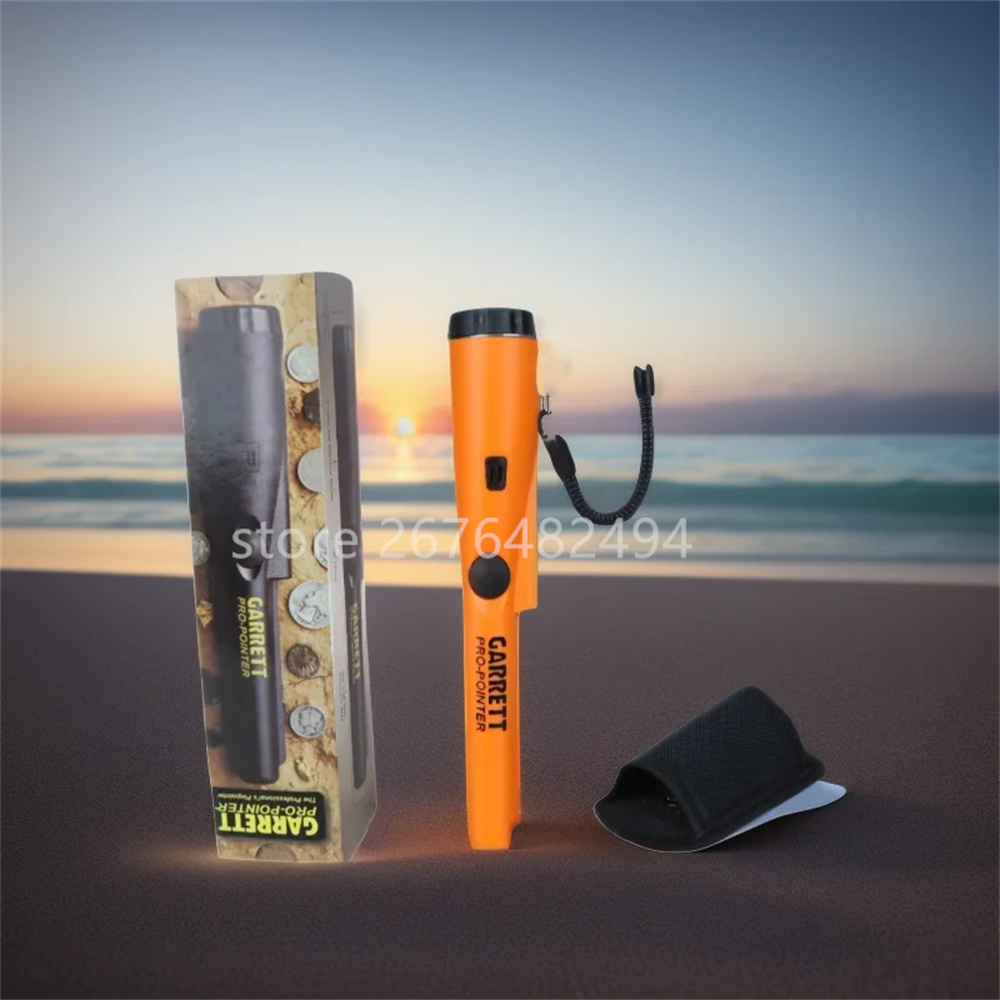 Detector de metais de alta precisão, haste de posicionamento portátil, detector externo, à prova d'água, caçador de tesouros subterrâneos, kit escavador de gemas