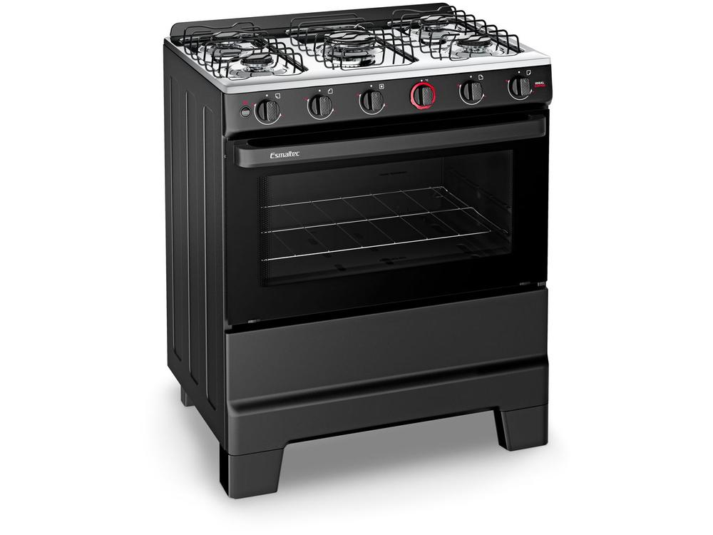 Fogão Elétrico 5 Bocas Esmaltec Ideal Super - Bivolt