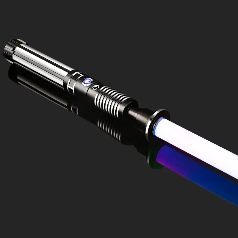Metalowy miecz świetlny RGB Miecz laserowy 16-kolorowy Sabre De Luz Light Stick Rave Cosplay Led Migająca broń Fajne zabawki