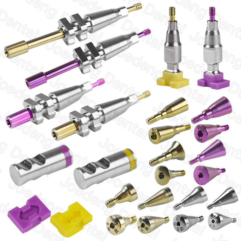 1 шт./упак. аксессуары для полости рта и зубов, открытый закрытый лоток, длинная короткая аналоговая кепка RC NC для ITI Straumann