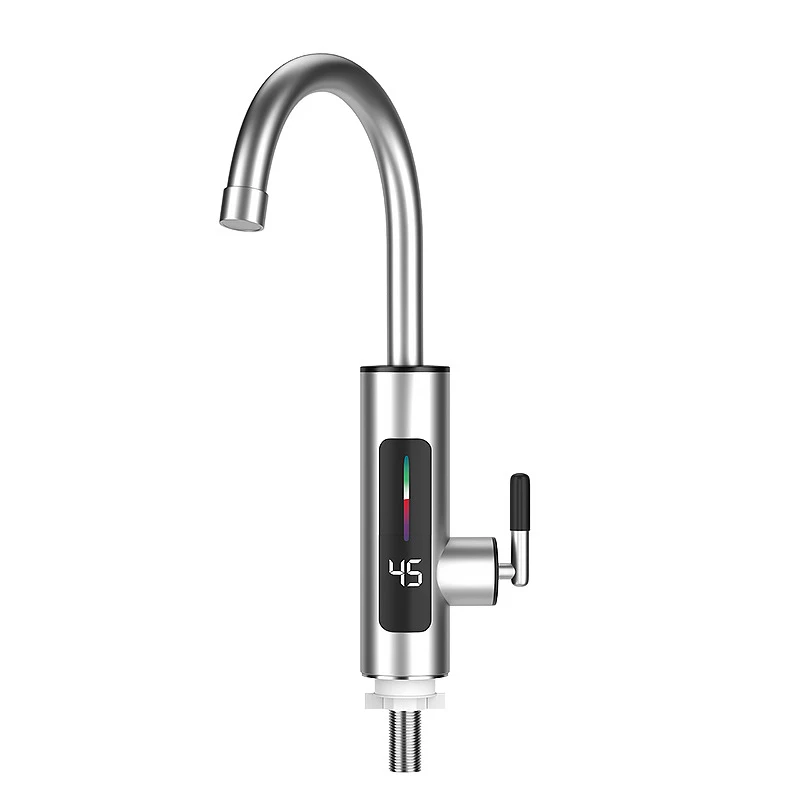 3000W 220V Elektrische Keuken Boiler Kraan Instant Heet Roestvrij Staal Water Kraan Verwarmer Koude Verwarming Kraan